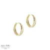 Aqua Dulce CAPPA 16mm sølvfogyldt creoler 6238
