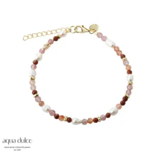 Aqua Dulce PEACHY sølvforgyldt armbånd 6250