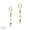 Aqua Dulce PEACHY sølvforgyldte creoler 6248