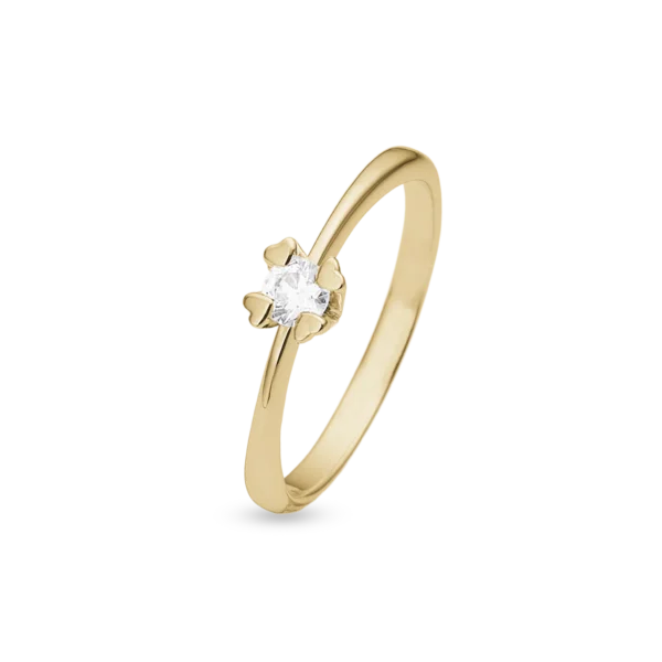 Aagaard Mary 14kt rødguld ring