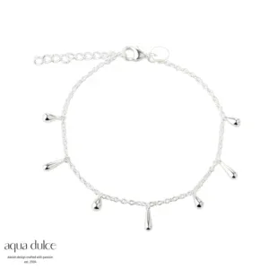 Aqua Dulce SHINY DROP sølv armbånd 6179