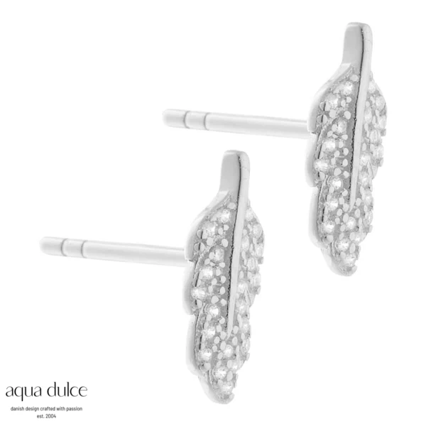 Aqua Dulce LEONA sølv ørestikker 4287