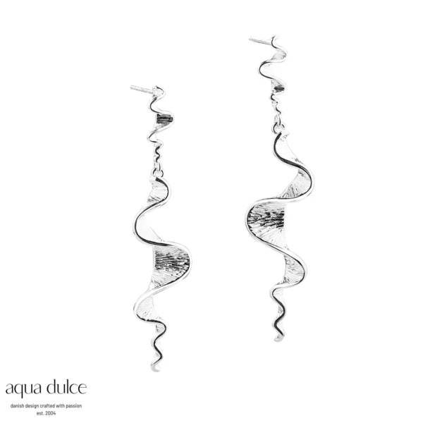 Aqua Dulce NEW RHUMBA LONG sølv ørestik 5405