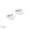 Aqua Dulce KAYA FAN sølv ørestik 5683