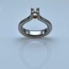 Ole Lynggaard 18kt Solitaire ring med 1x 0,25ct diamant