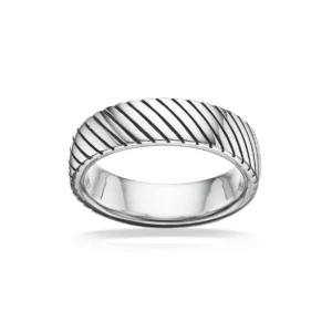 Scrouples herrering sølv oxideret