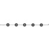 Georg Jensen Daisy sølv armbånd