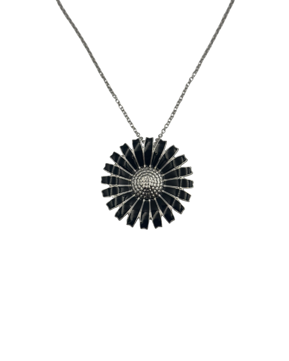 Georg Jensen Daisy sølv broche/halskæde