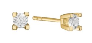 Aagaard Eternity ørestikker i 8 kt guld