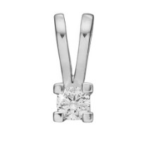 Aagaard Eternity vedhæng i 8 kt hvidguld