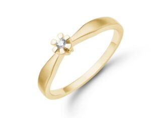 Aagaard Eternity ring i 8 kt guld