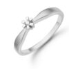 Aagaard Eternity ring i 8 kt hvidguld