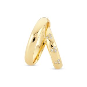 Nuran Vielsesringe 3 Hjerter 14kt