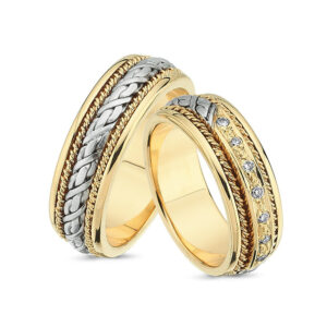 Nuran Vielsesringe 14 kt Guld