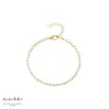 Aqua Dulce Tennis Vintage Oval armbånd 6716