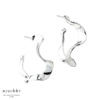 Aqua Dulce øreringe 6581 Rhumba Slim Large Silver