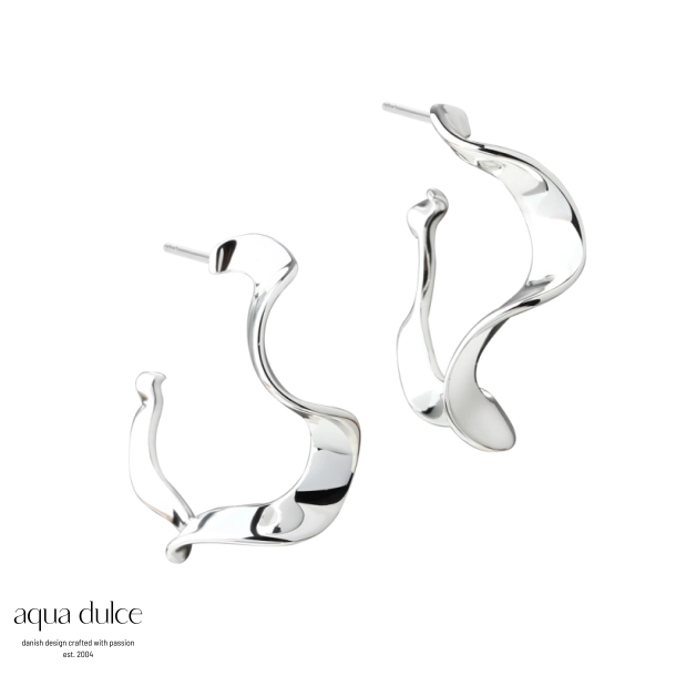 Aqua Dulce øreringe 6581 Rhumba Slim Large Silver