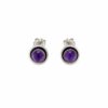 Georg Jensen Cabochon Ametyst Ørestikker