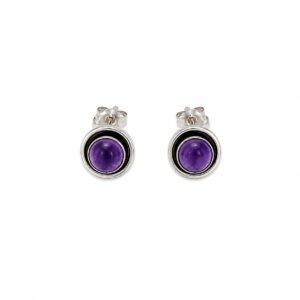 Georg Jensen Cabochon Ametyst Ørestikker