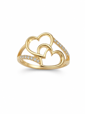 SKN "Double Happiness" diamant ring