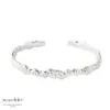 Aqua Dulce Cappa Bangle Silver