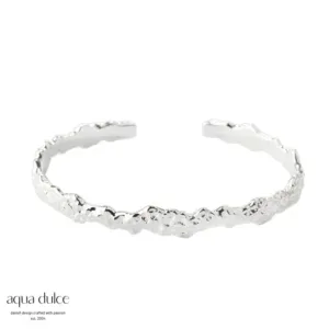 Aqua Dulce Cappa Bangle Silver