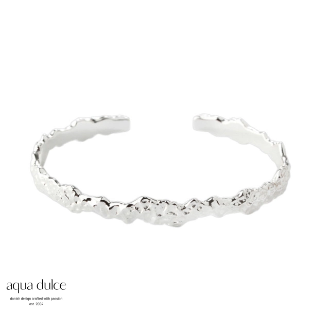 Aqua Dulce Cappa Bangle Silver