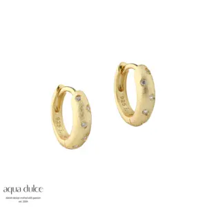 Aqua Dulce Dreamlit Hoop Golden 16 mm