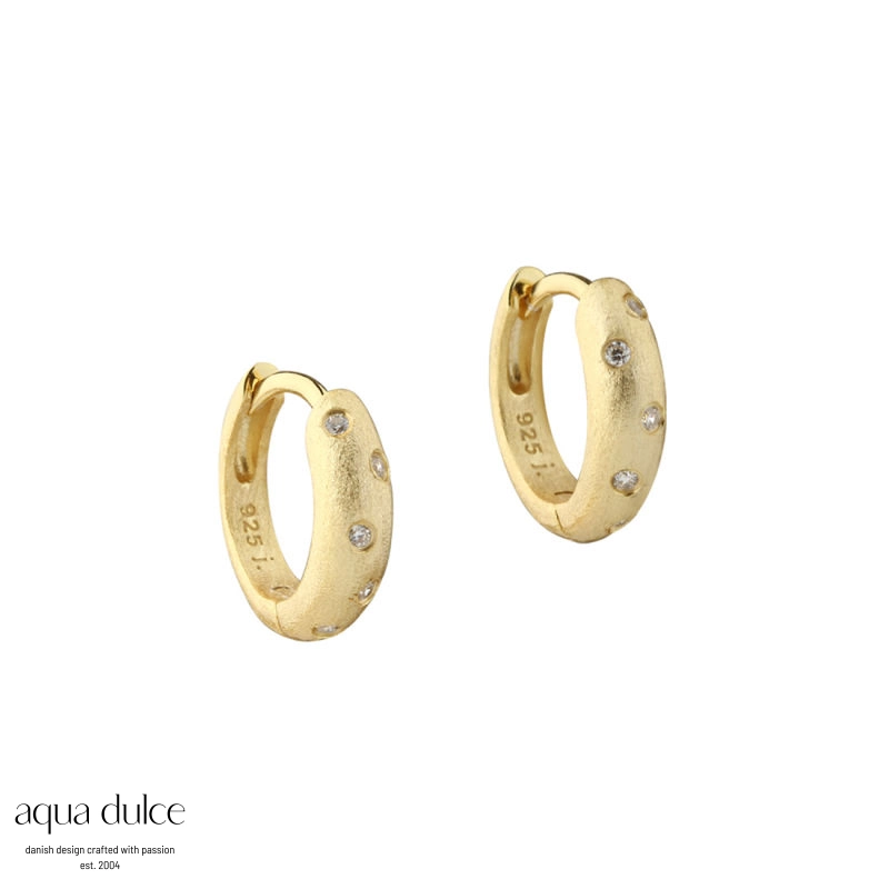 Aqua Dulce Dreamlit Hoop Golden 16 mm