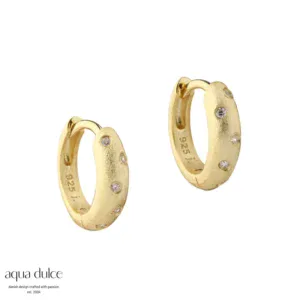 Aqua Dulce Dreamlit Hoop Golden 20 mm