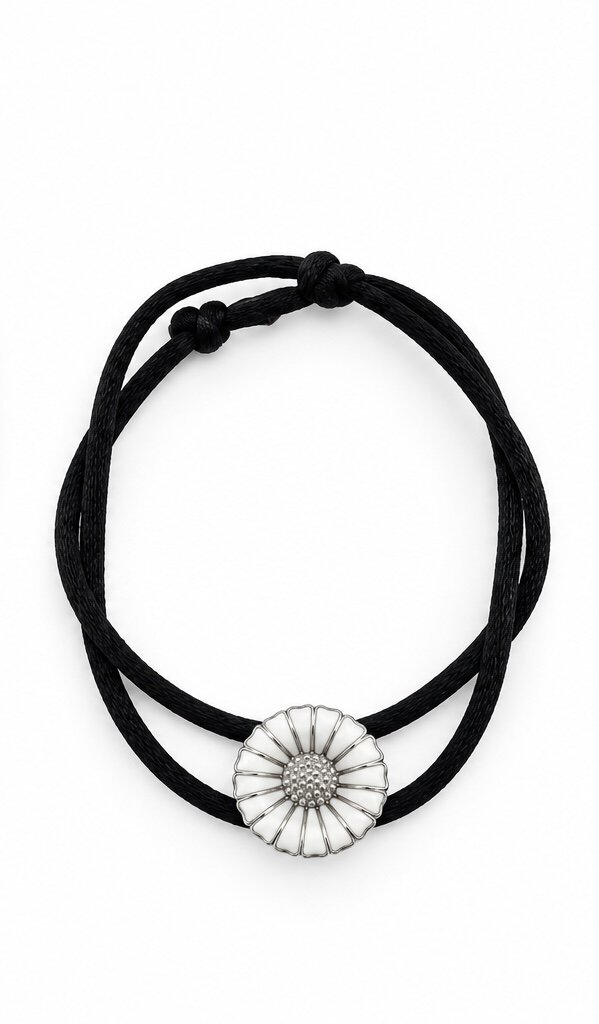 Georg Jensen Marguerit sort armbånd